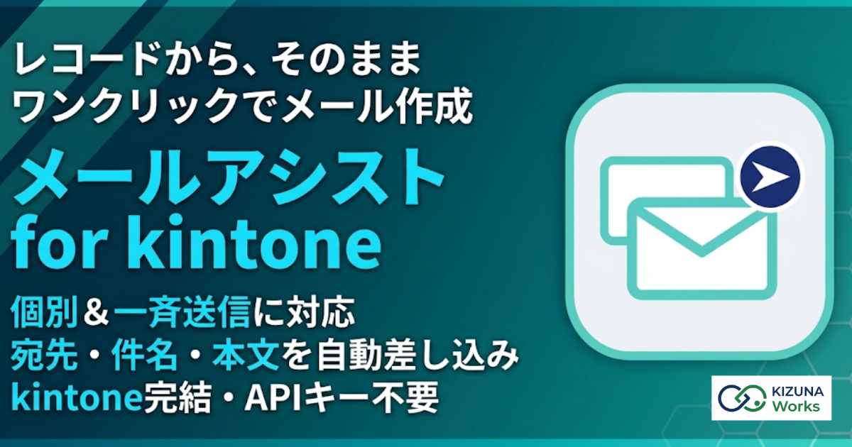 メールアシスト for kintone